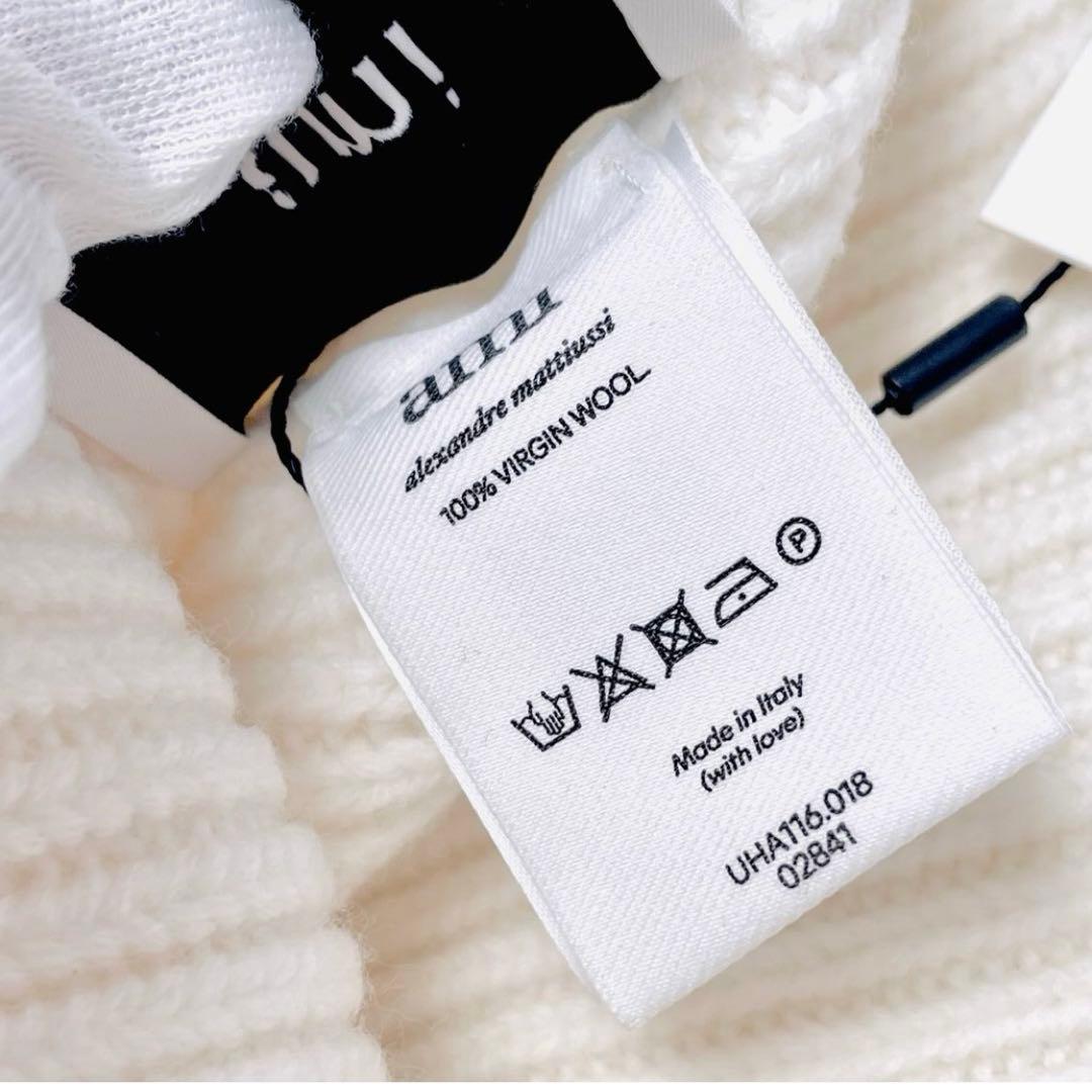 月初セール ami アミパリス ニット帽 ロゴ ウールビーニー ニット 帽子