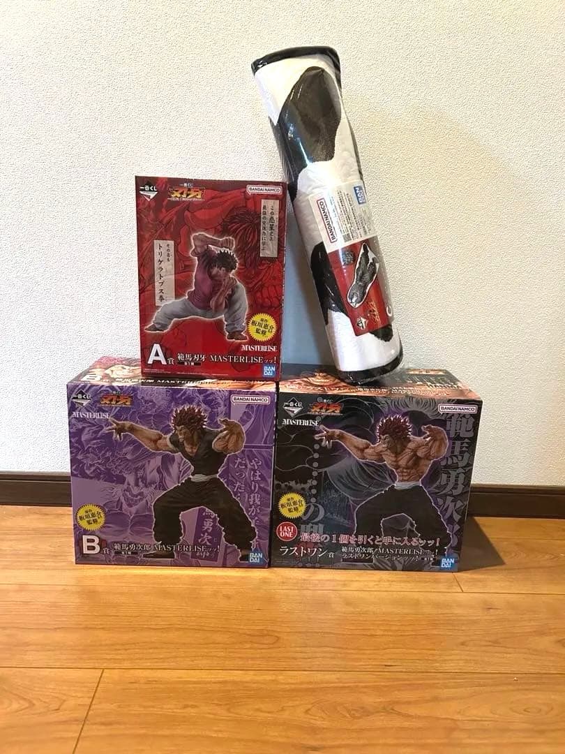 刃牙　一番くじ　ラストワン賞&Ａ賞&Ｂ賞&C賞&下位賞セット