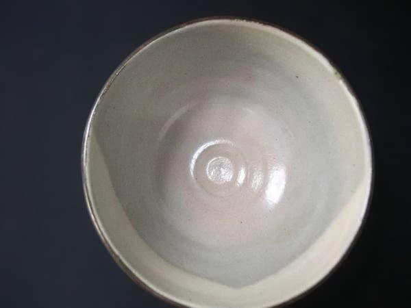 陶器 茶碗 猿の絵付け 幹山 絵馬猿絵 平安 涛和窯茶碗 染付 色絵 抹茶茶碗