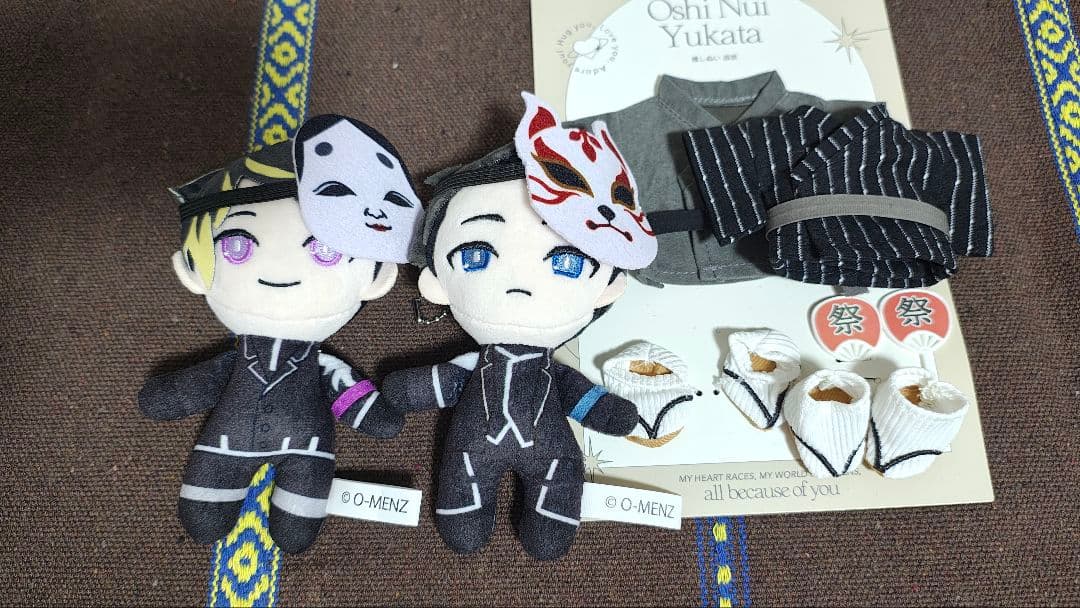 o-menzグッズまとめ　Tシャツ、ぬい、ペンラ等