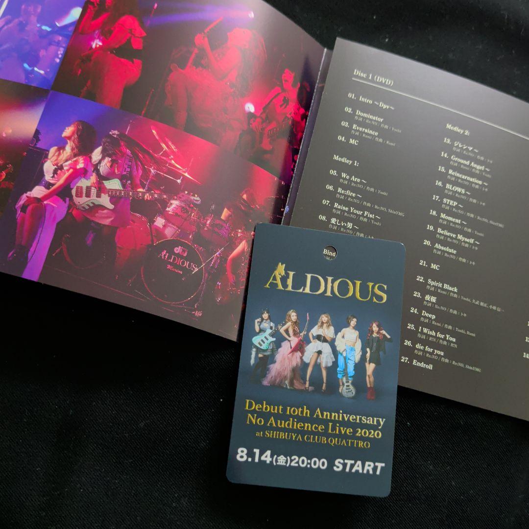 ■ALDIOUS Debut 10th Anniversary DVD+CD■