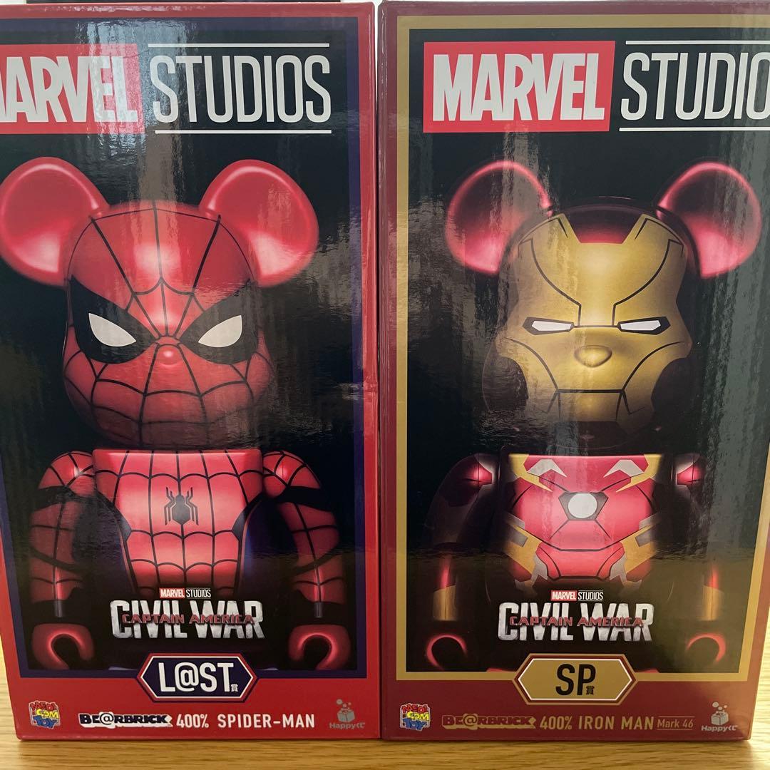 値下げ⭐︎400% スパイダーマン & アイアンマン フィギュア