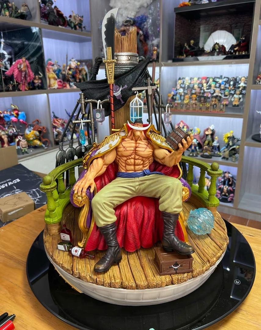 ONE PIECE  白ひげ  ガレージキット ガレキ スタチュー②①