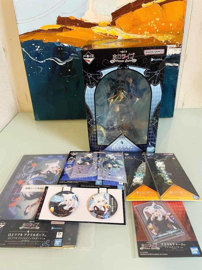 一番くじ　ホロライブ　白上フブキ　セット