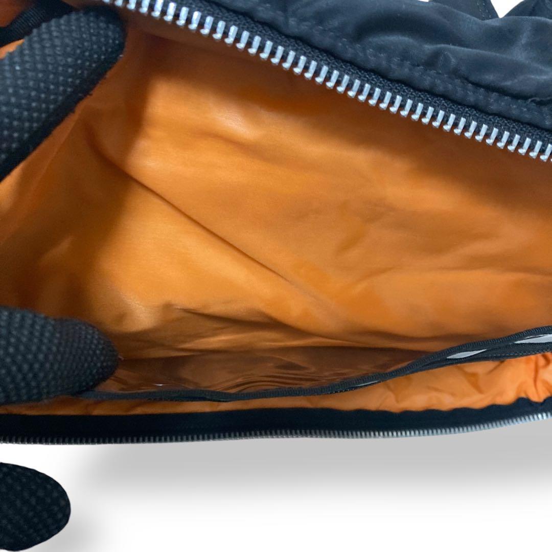 【美品】ポーター　タンカー　2way ビジネスバッグ　ショルダー　ナイロン　黒