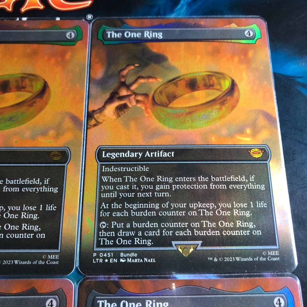 MTG 一つの指輪 / The One Ring （ひとつのゆびわ）4枚セット