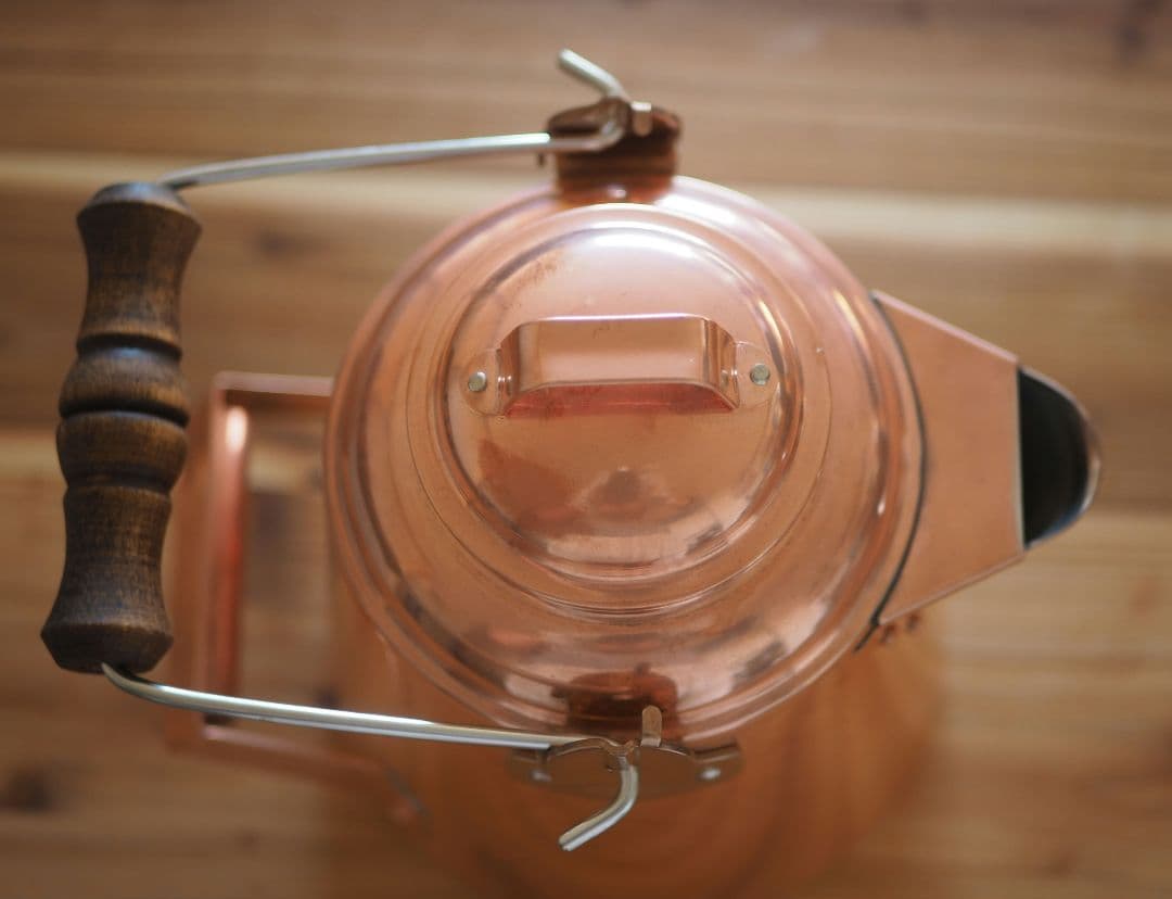 【未使用品】ファイヤーサイド/グランマーコッパーケトル小(12113)旧ロゴ