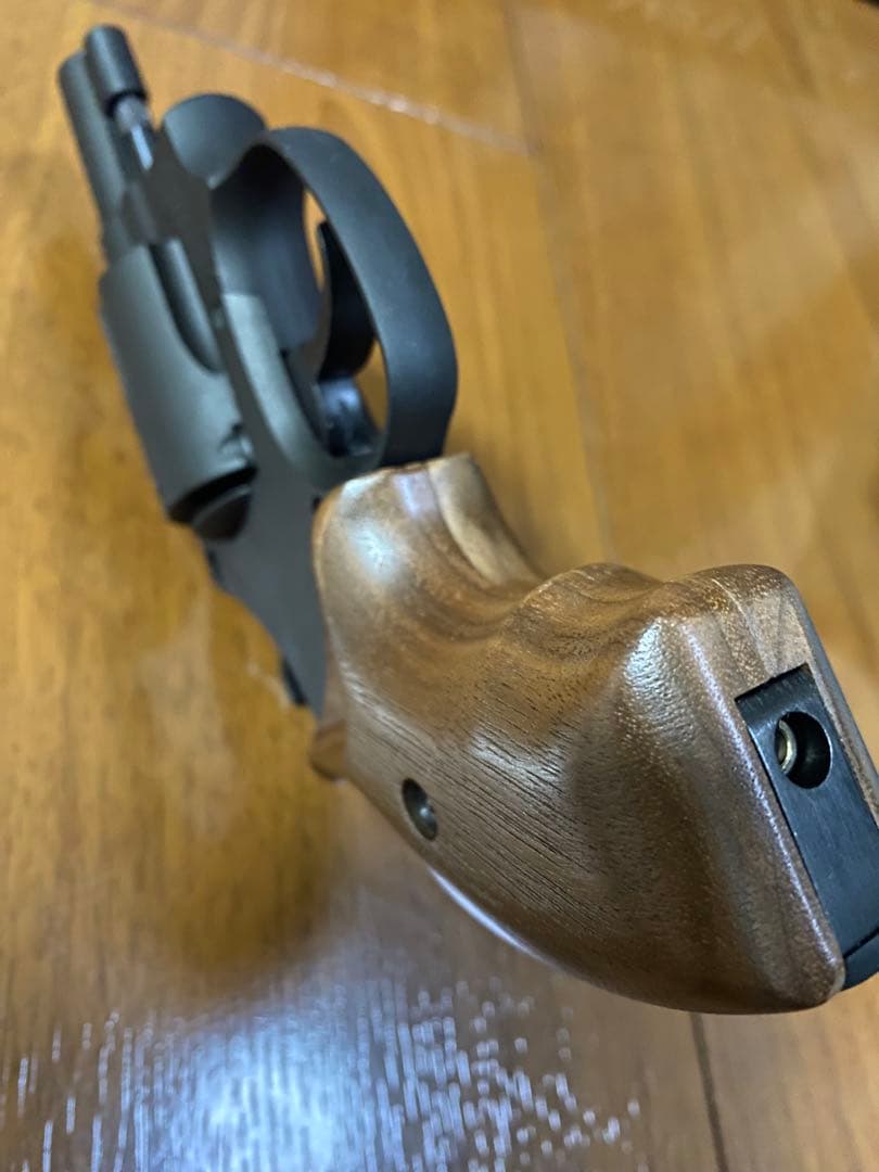 Marushin M36リボルバー木製グリップ6mmBB HW発射30発程度