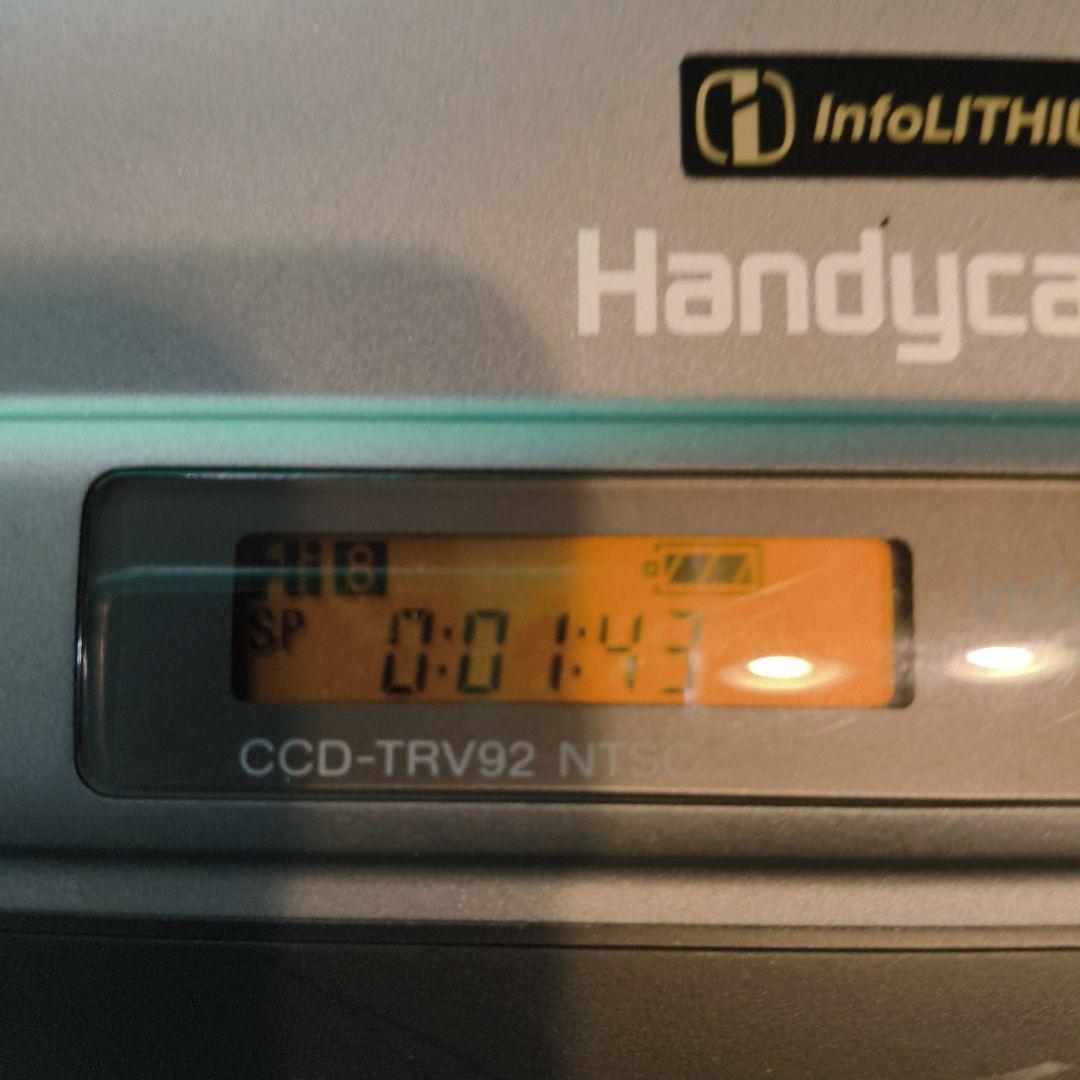 【動作確認済】SONY ソニー CCD-TRV92 video Hi8