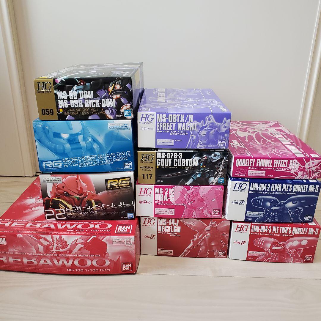 ジオン系 ガンプラ まとめ売り 11点 RG HGUC