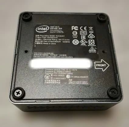 Intel NUC ミニPC Windows風 Ubuntu Linux