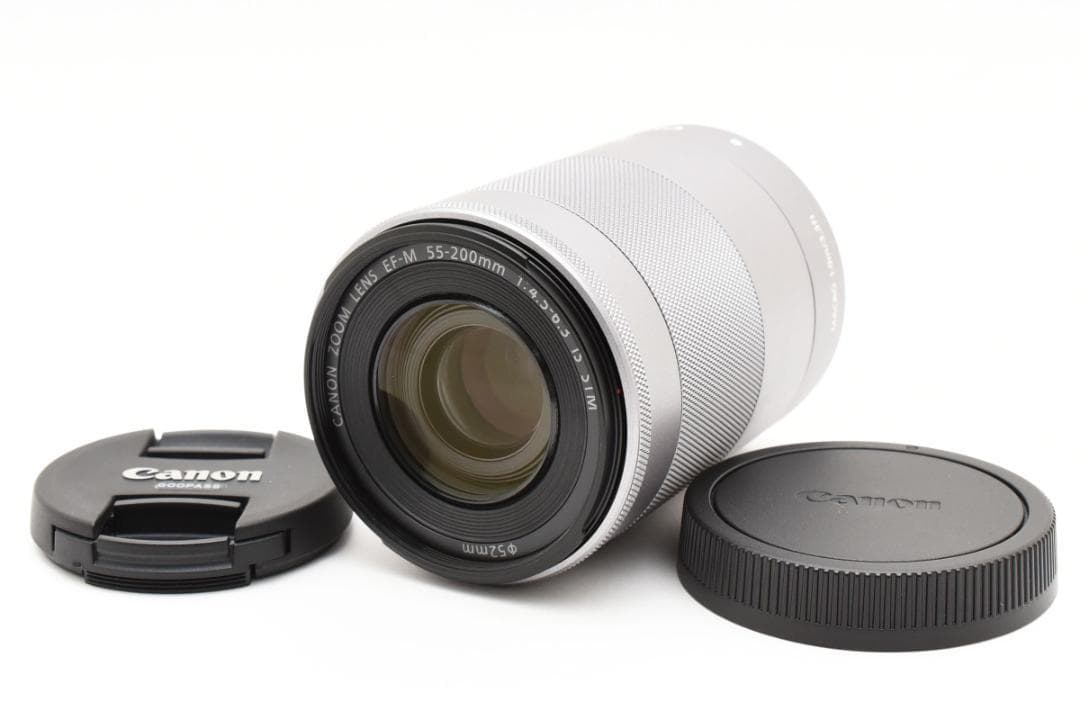 美品 キヤノン CANON EF-M 55-200mm IS STM