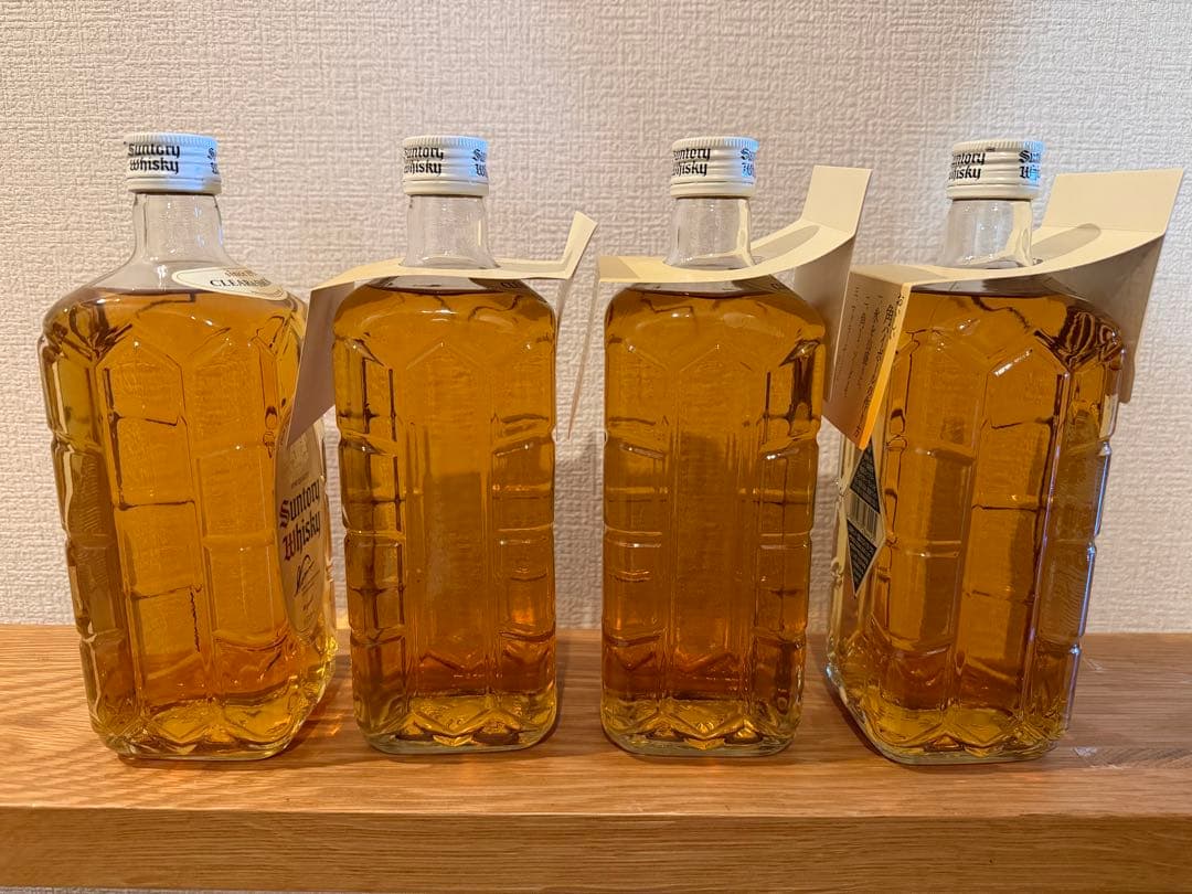 【4本セット】復刻版　サントリーウイスキー　白角　角瓶　700ml　終売品