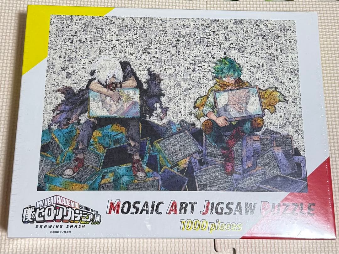 僕のヒーローアカデミア ヒロアカ ヒロアカ展 モザイクアートジグソーパズル