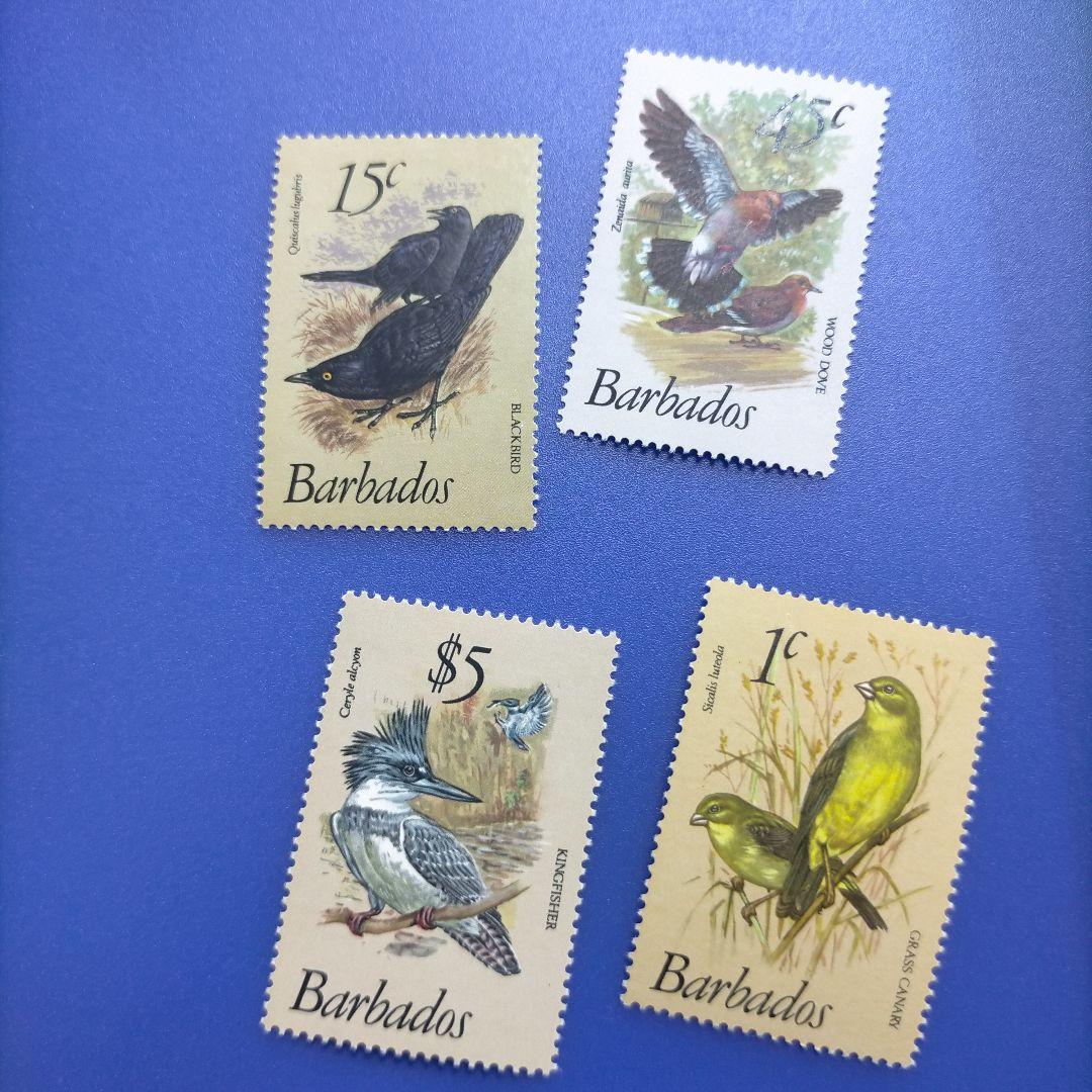 4249 外国切手 バルバドス 1979年 鳥類 シリーズ20種 希少高評価品