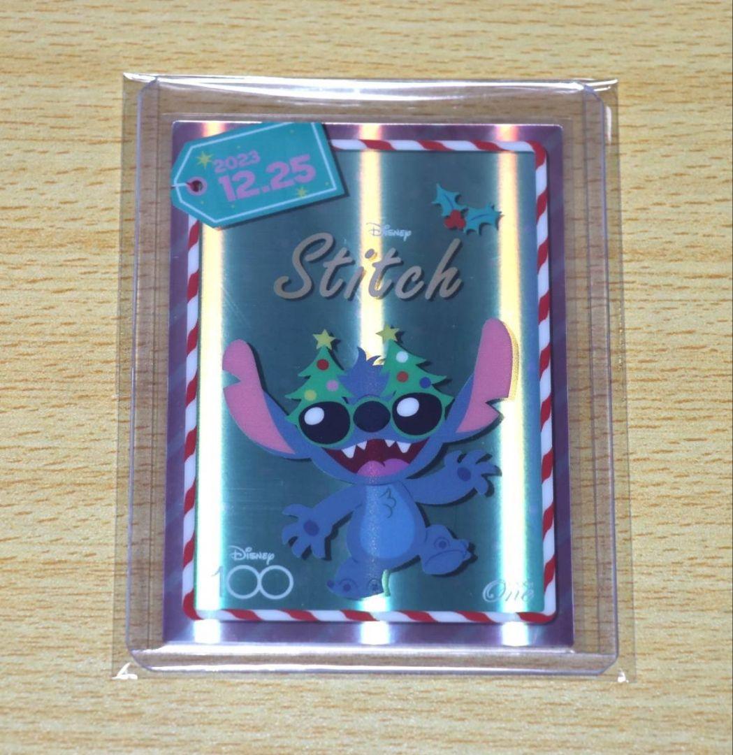 ディズニー リロ&スティッチ エポックワン クリスマス ホロスペクトラカード