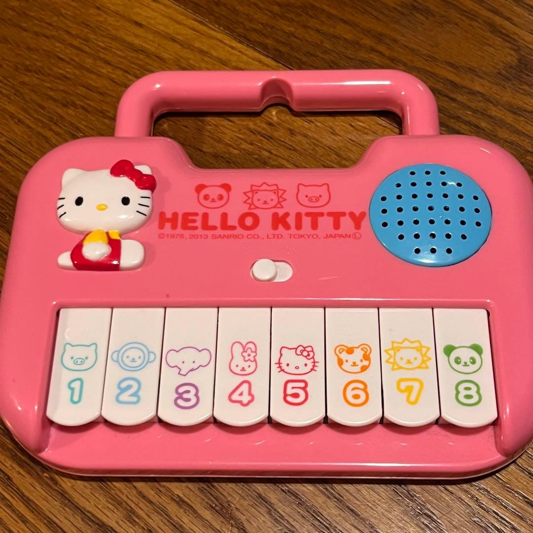 レトロ【レア】有りキティちゃんグッズセット裁縫箱アラーム時計フィギュア箸置き他