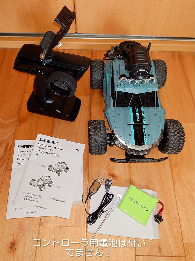 DE36W オフロードRCカー 1080Pカメラ