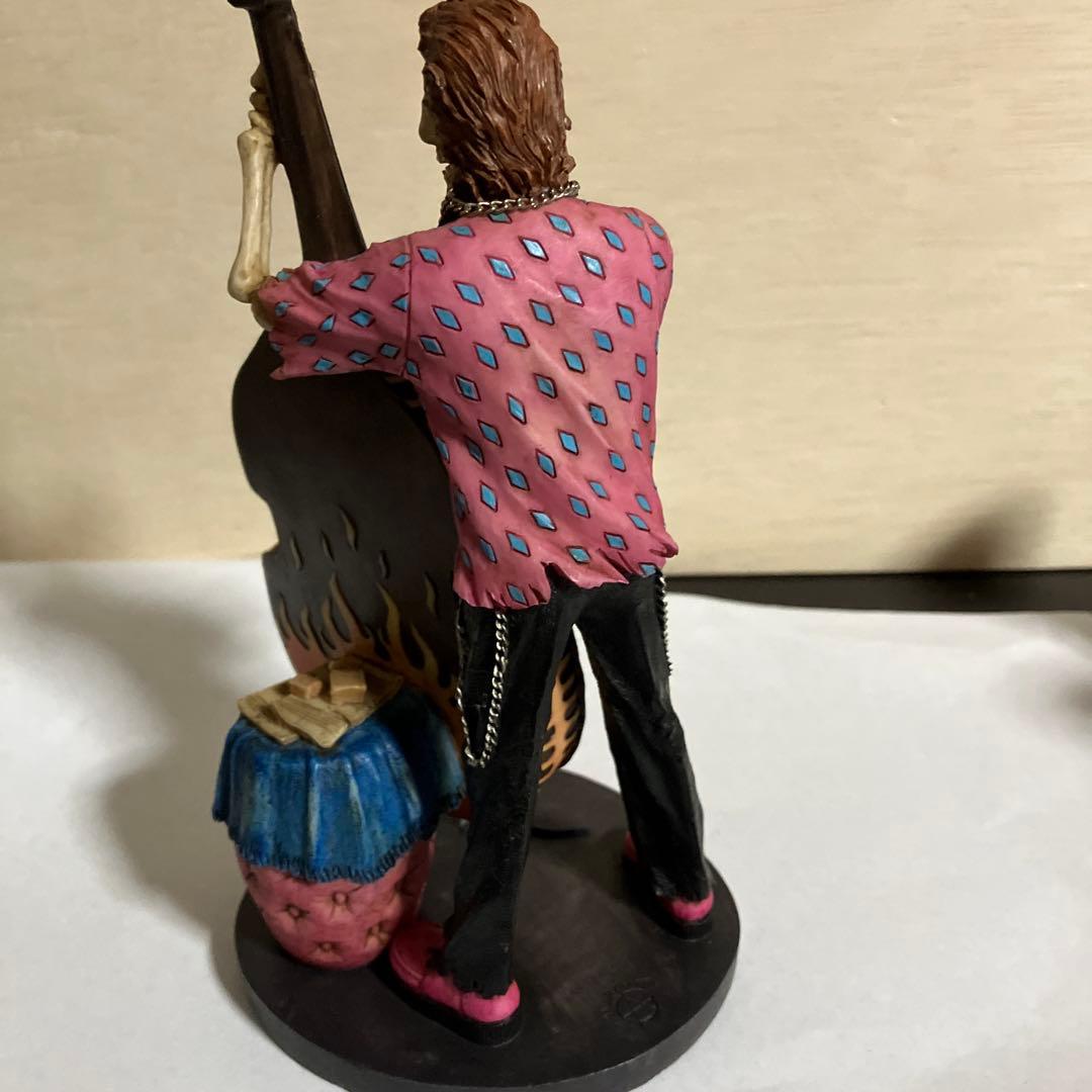 スカル/ドクロフィギュア　ロックミュージシャン　3体セット　陶器製⁉️置物