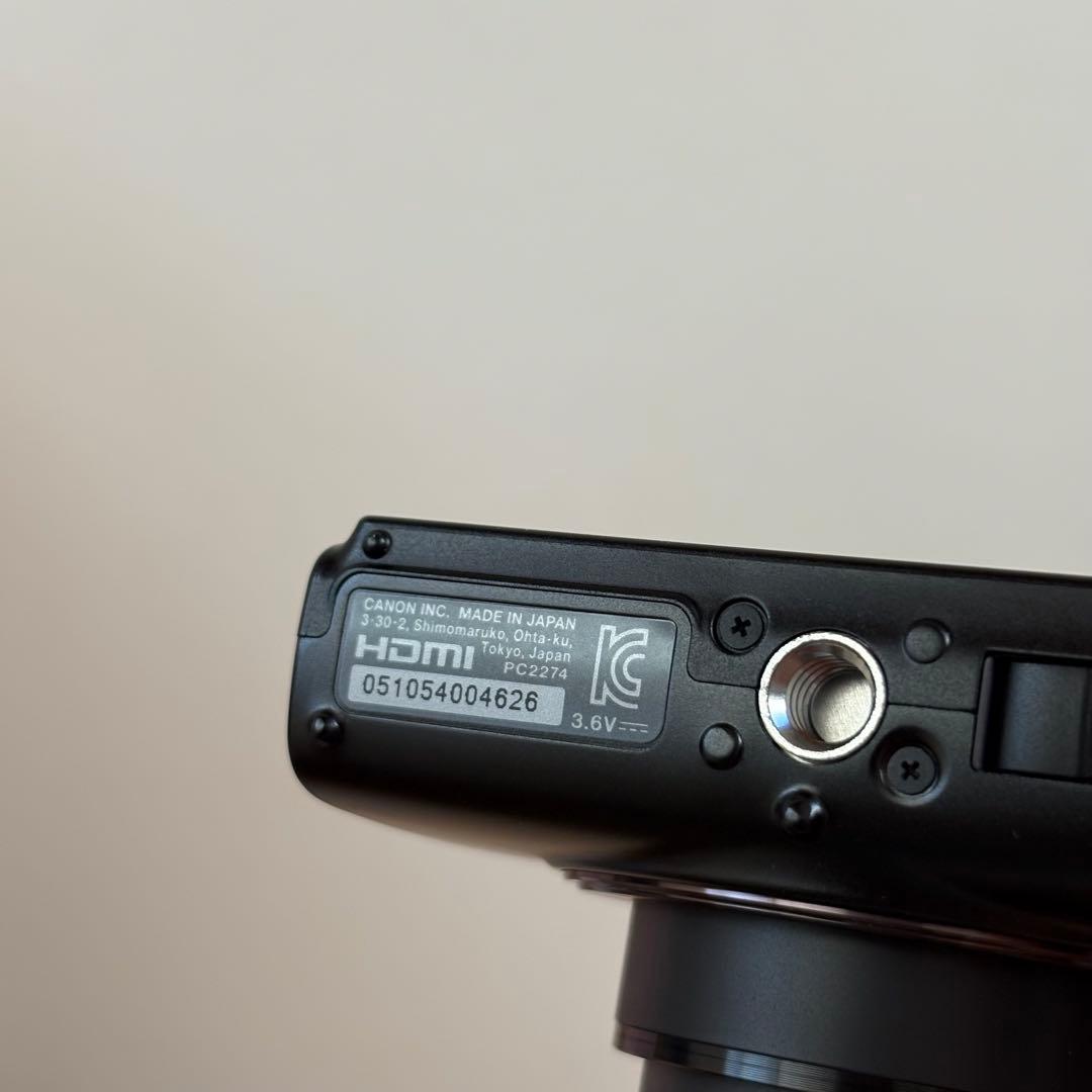 極美品　Canon キャノン　コンパクトデジタルカメラ　IXY 650 ブラック