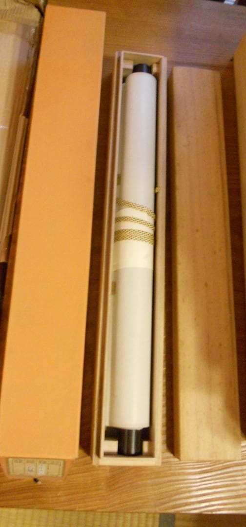 掛け軸 奥村土牛 白鷺 団扇扇面 希少 軸装 茶道具 掛軸 美品 です。