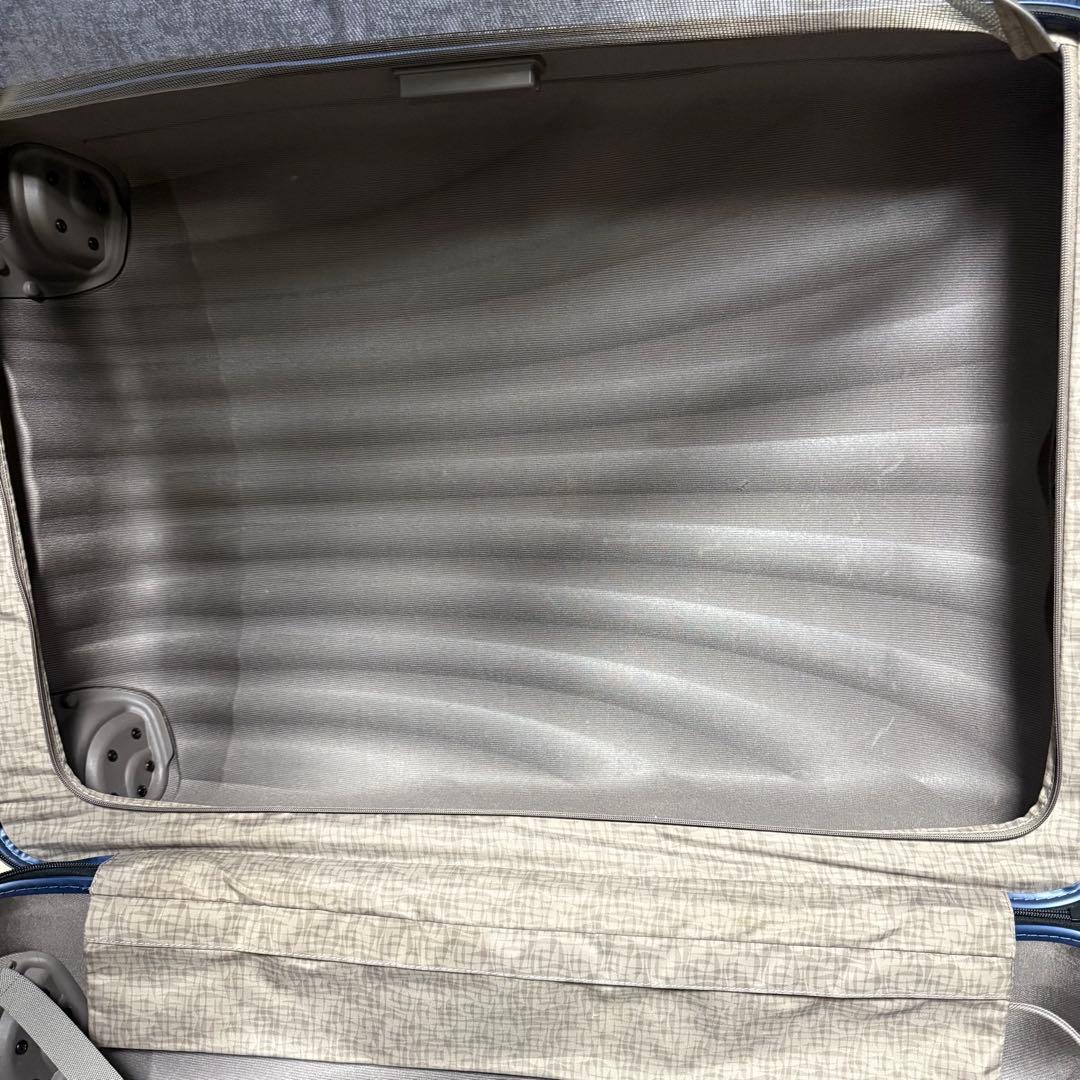 【中古】samsonite サムソナイト 1910 スーツケース 青 ブルー