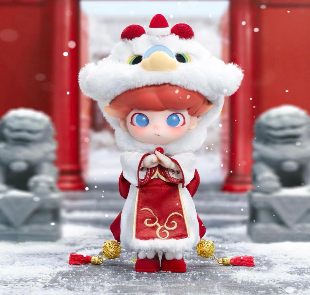 ぬいぐるみ DIMOO Auspicious Lion 1/8 Action Figure