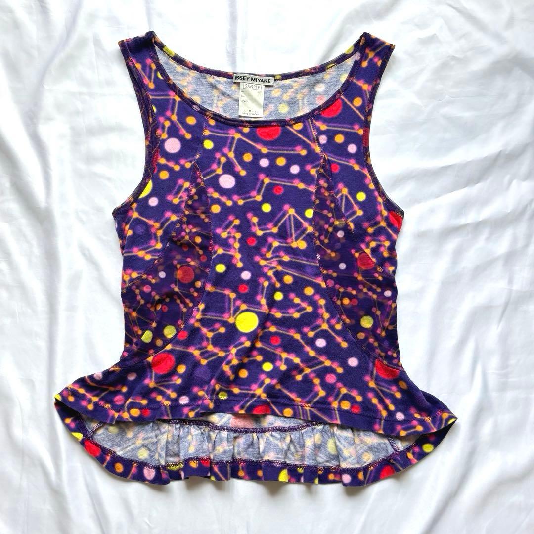 ISSEI MIYAKE 水玉 ドット タンクトップ サンプル品