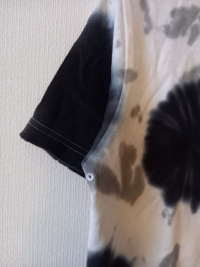 NUMBER (N)INE06SS☆ガンズ期☆タイダイスカル黒☆Tシャツ☆１新同