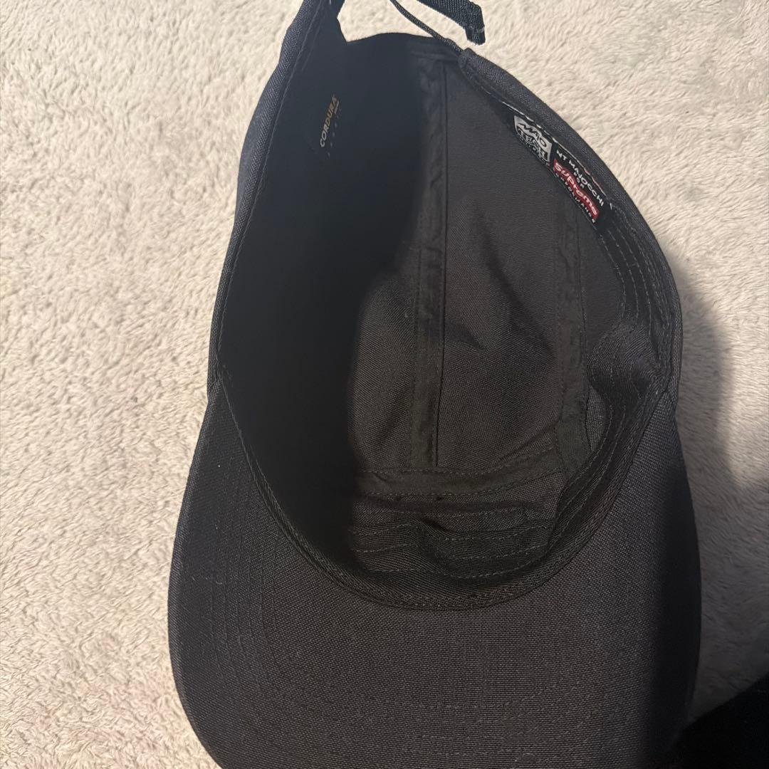 Supreme ブラック キャップ CORDURA