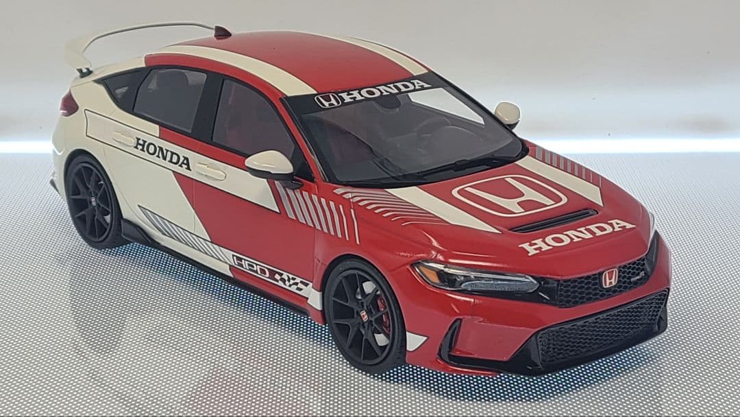 ミニカー 1/18 Honda Civic Type R 2023 #1 pace car