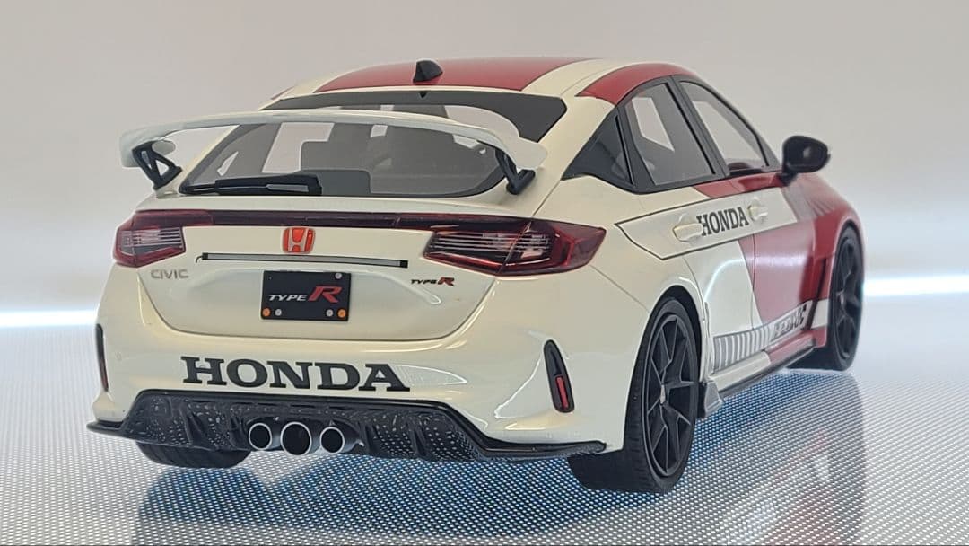 ミニカー 1/18 Honda Civic Type R 2023 #1 pace car