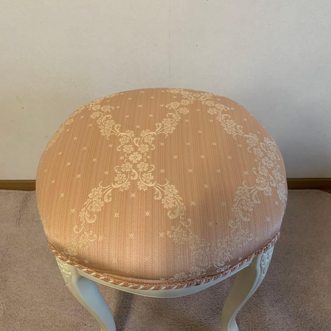 ロココ調　猫脚スツール