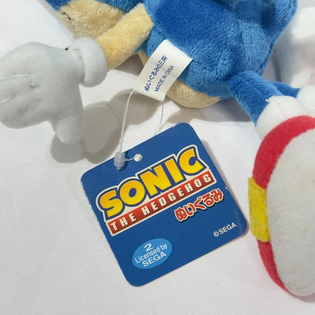 ソニック ザ ヘッジホッグ　ぬいぐるみ　三英貿易　sonic SEGA