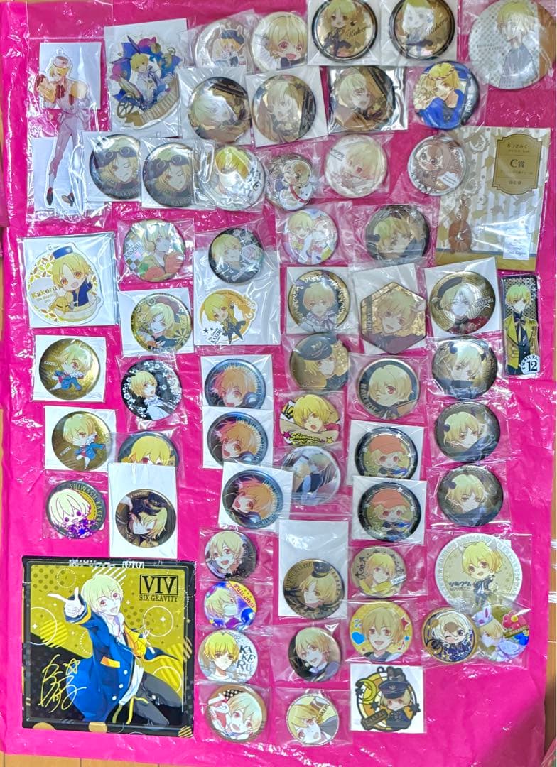 ツキウタ。 師走駆 缶バッジ クリアシート コースター 缶バッジ アクリルボード