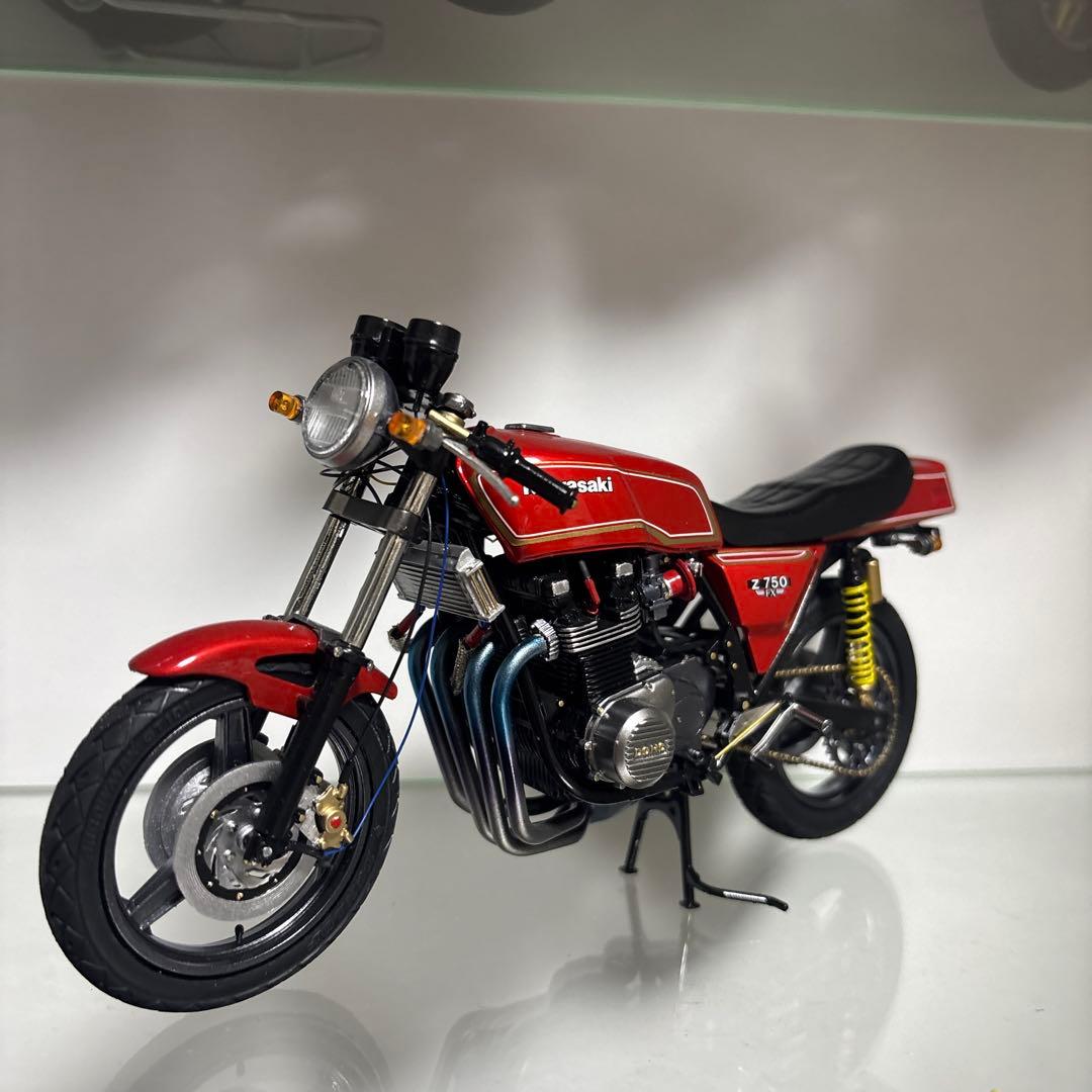 アオシマ　1/12 Z750FX 佐田正樹