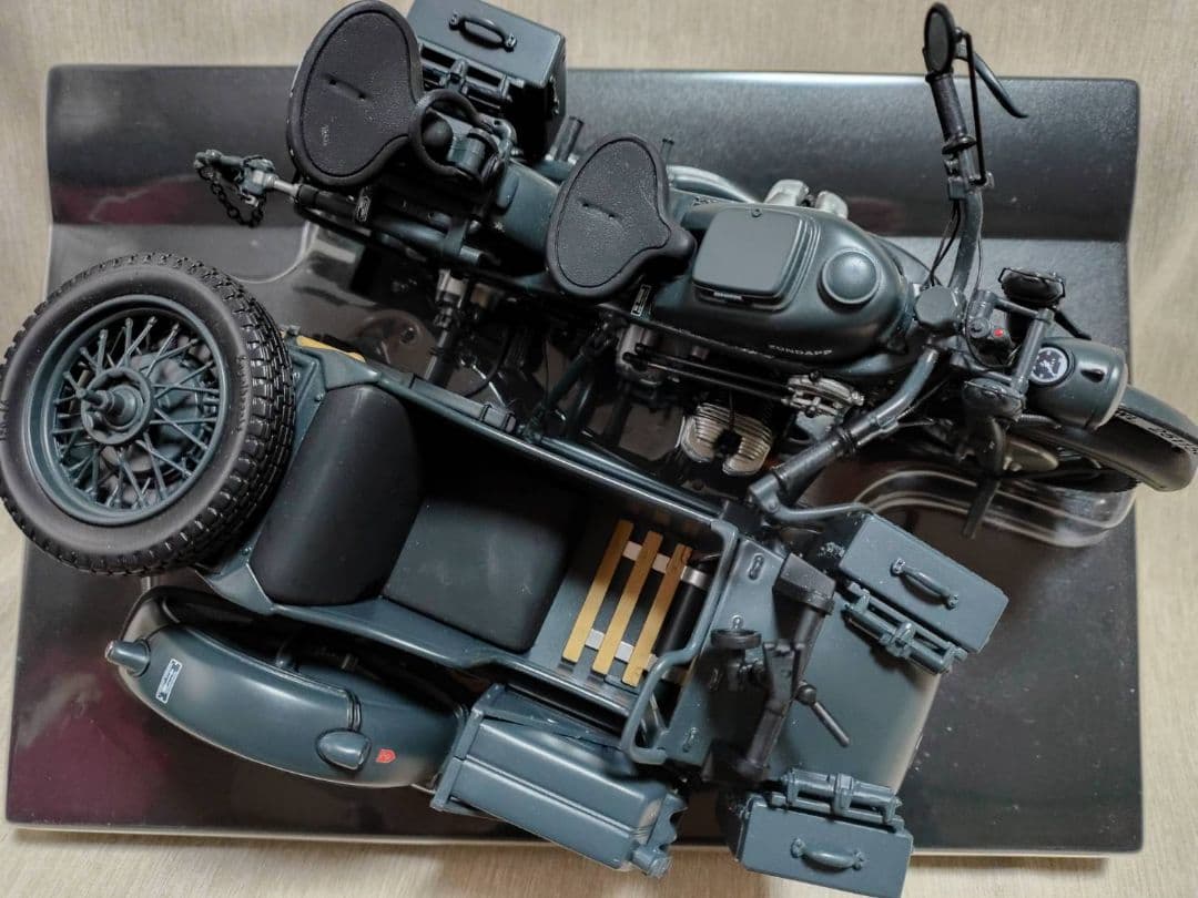 シュコー　ツェンダップ　KS750 サイドカー　 サイズ1/10