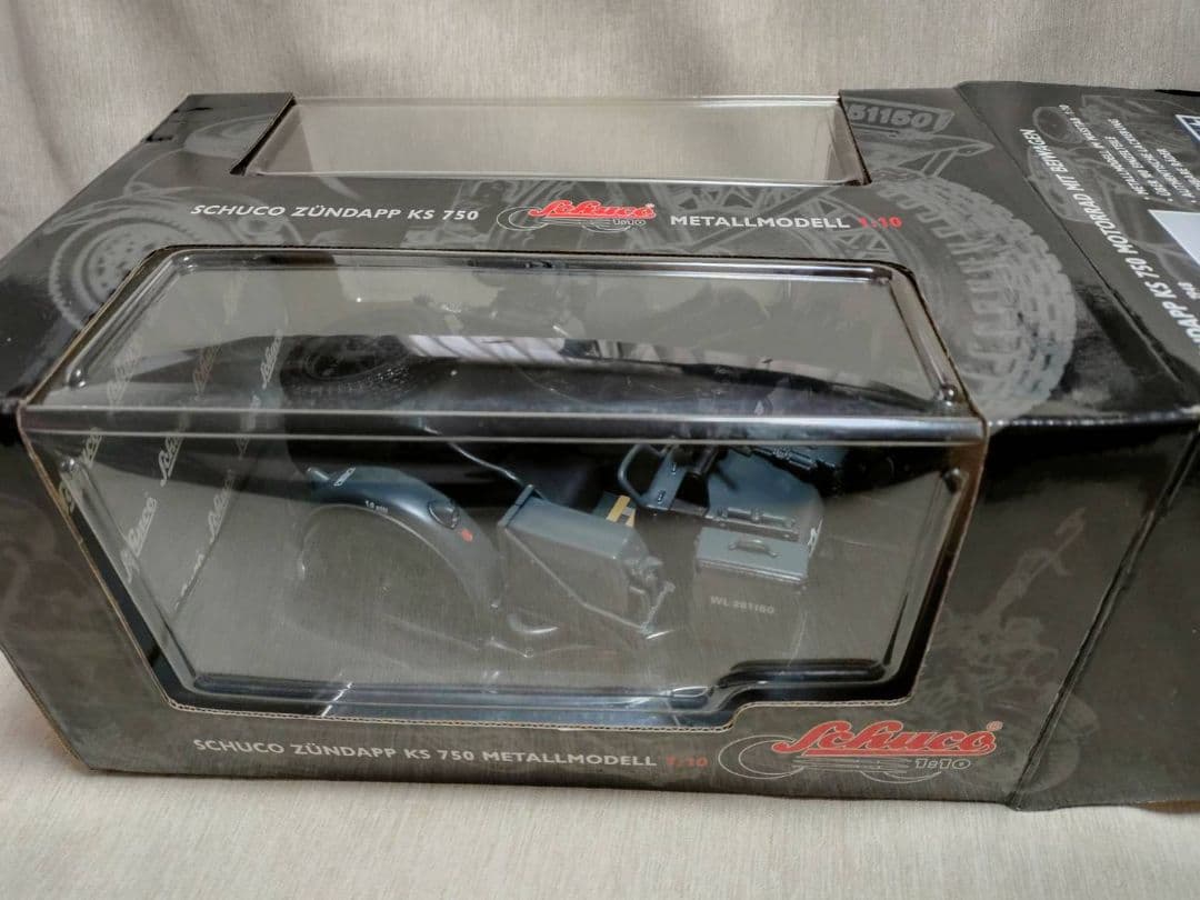 シュコー　ツェンダップ　KS750 サイドカー　 サイズ1/10