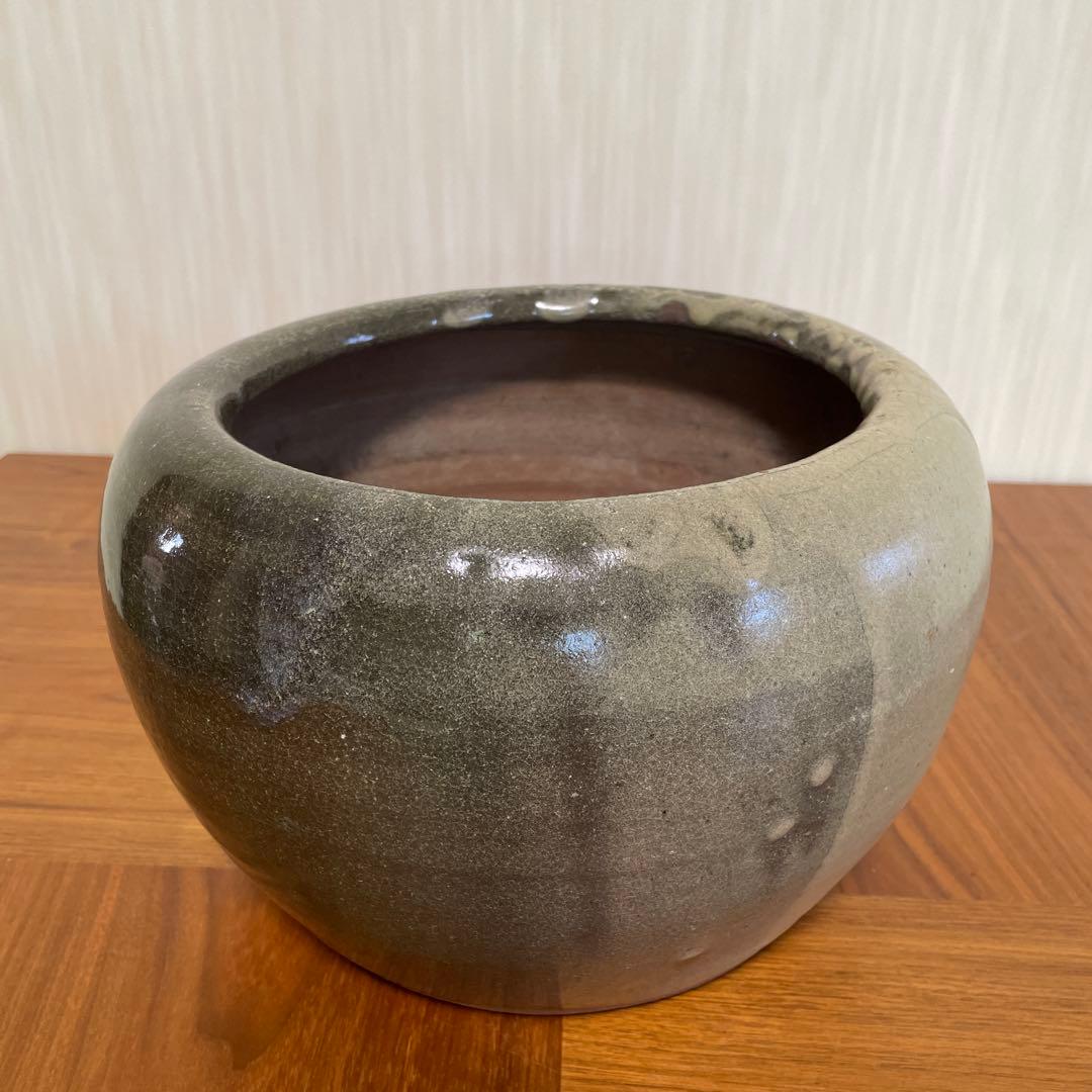 末家焼　火鉢　ばっけ焼　地方窯　民窯