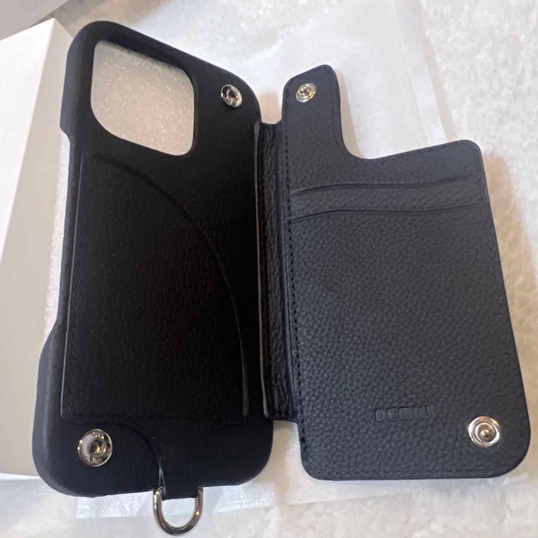 は*こ様 DEMIU BALLON CINQ ブラックスタッズ　iPhone16