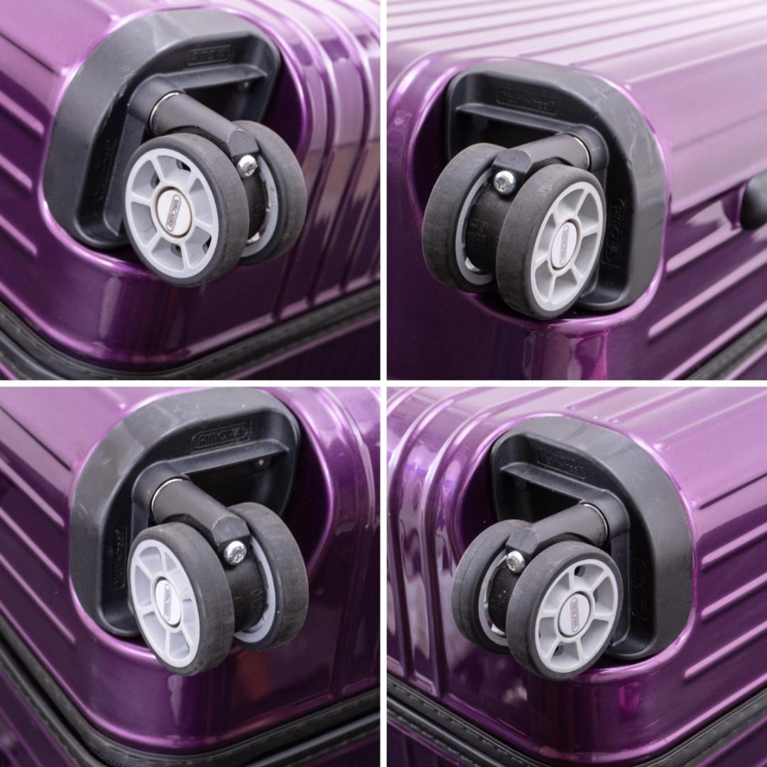 美品 リモワ サルサエアー 80L 4輪 チェックインL ウルトラバイオレット