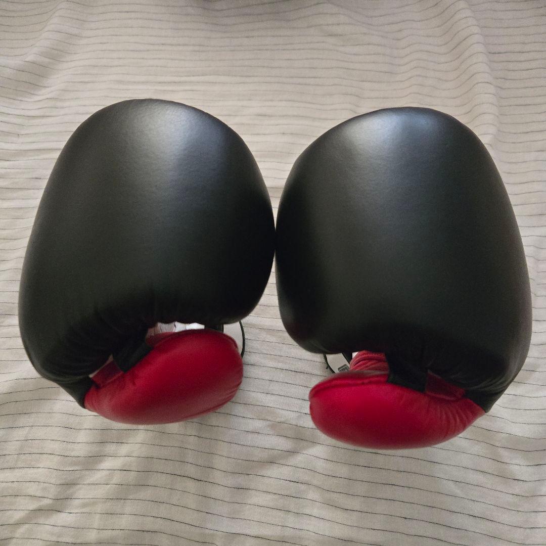 TWINS SPECIAL ボクシンググローブ 8oz 黒/赤