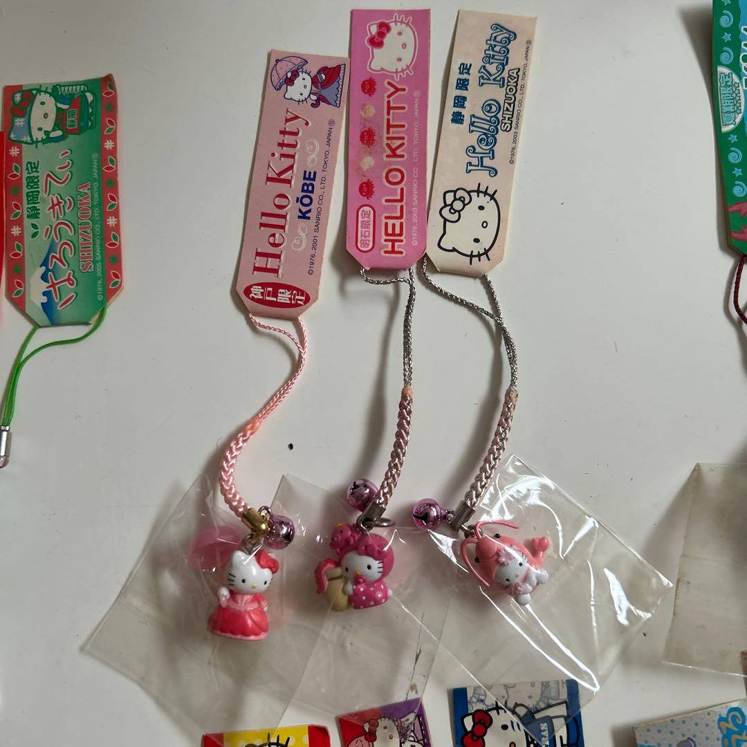 ハローキティ　ご当地キティ　根付けストラップ　まとめて20個