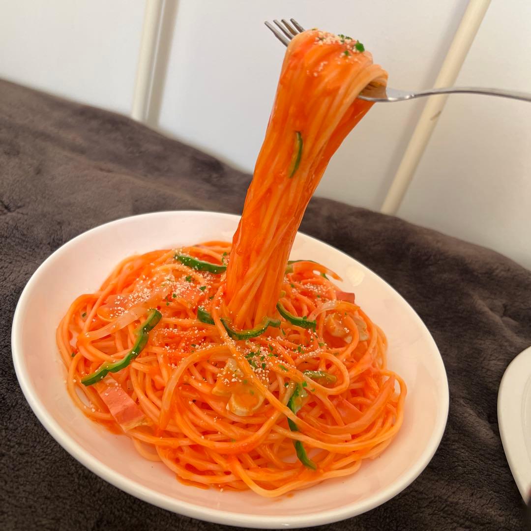 食品サンプル　スパゲッティ・オムライス・ソフトクリーム