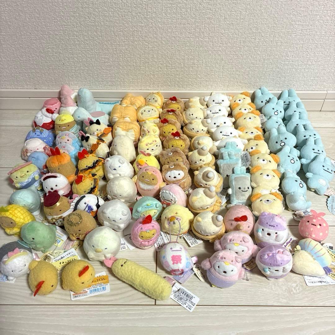 すみっコぐらし　ぽかんとたん　てのりぬいぐるみ　ぬいぐるみ　　97個