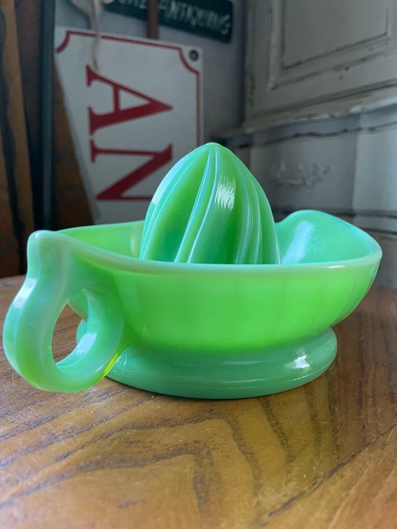 アンティーク　ジャネット社　ジェダイ　オレンジ　レモン　リーマー　絞り器　ウラン