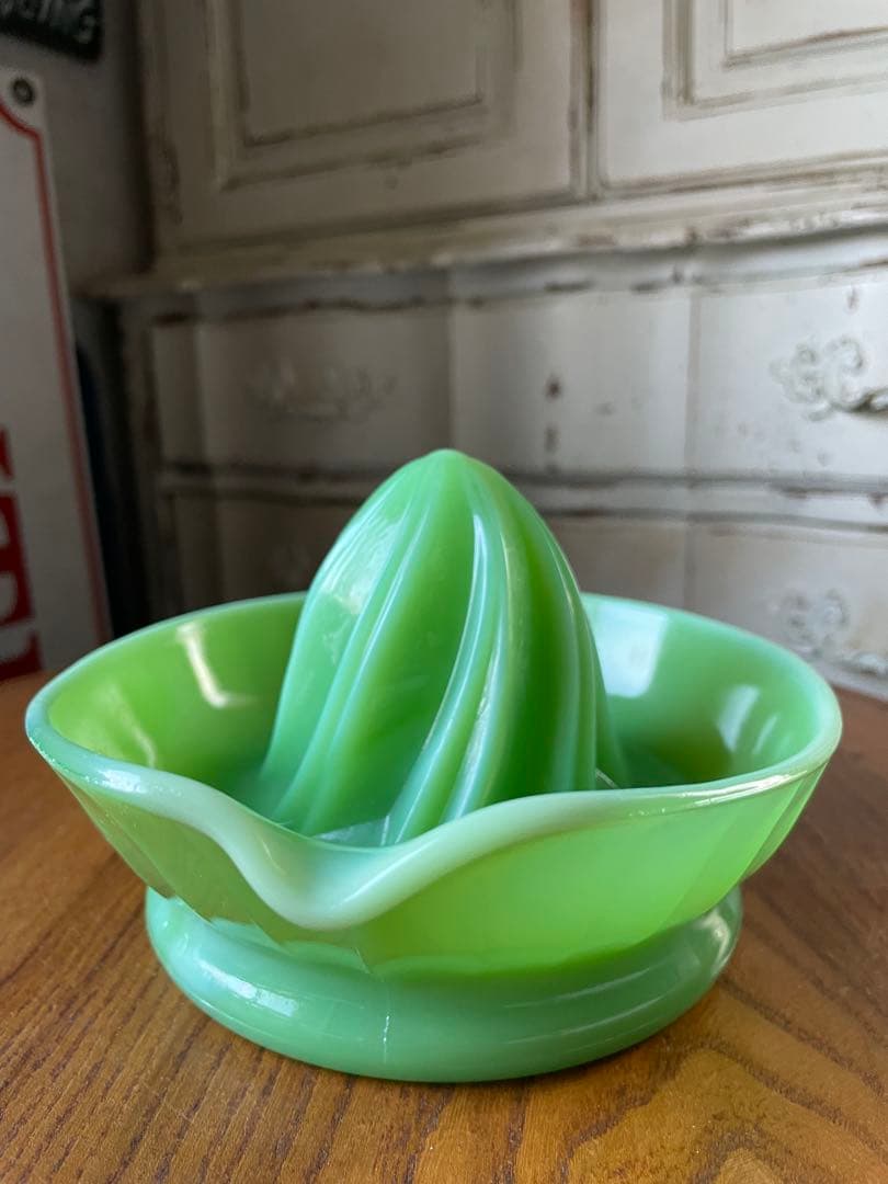 アンティーク　ジャネット社　ジェダイ　オレンジ　レモン　リーマー　絞り器　ウラン