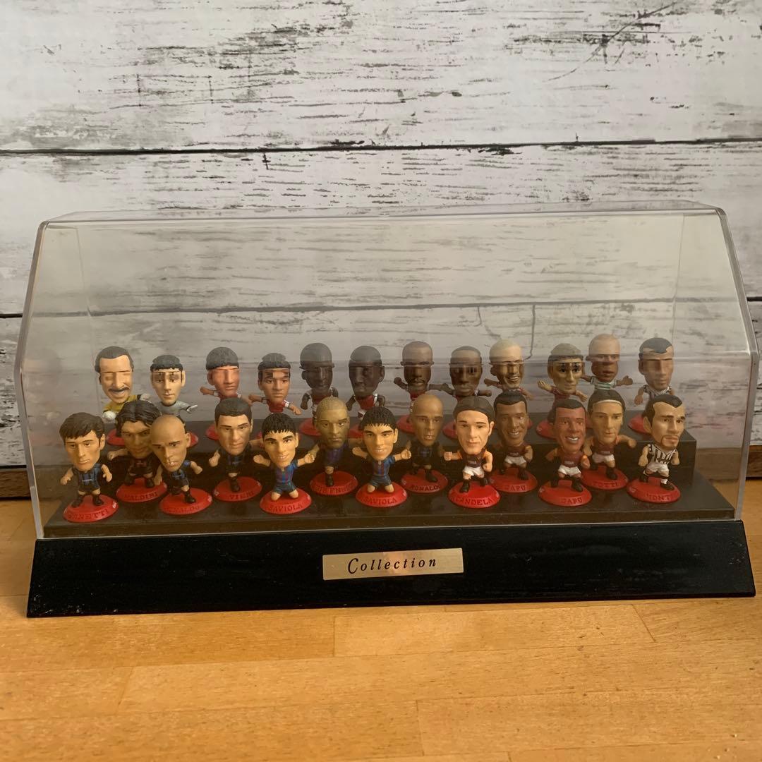 コカコーラサッカー選手フィギュアコレクション 16体ケース付き