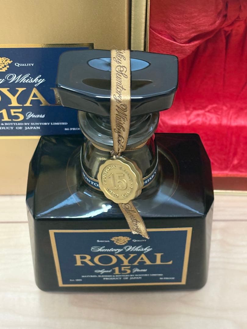 クレスト12年　ローヤル15年 山崎NA 白州NA 4本セット