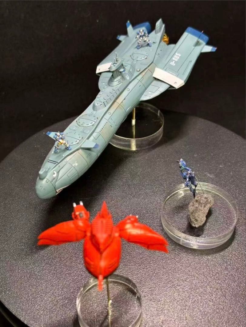 ガンダム1/1700 GK完成品 ジュノー級潜水艦 シャンブロ